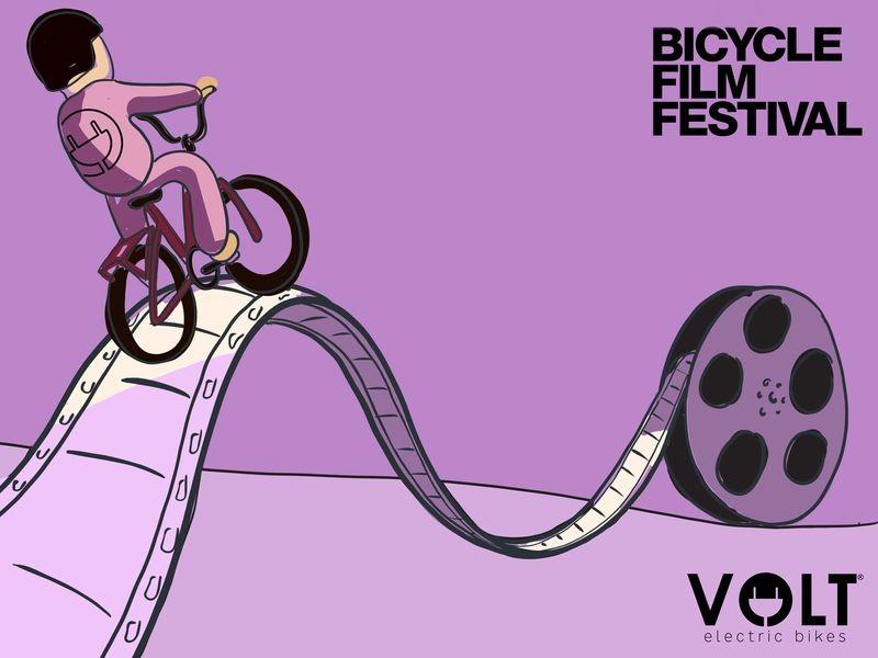 Bicycle Film Festival Illustration