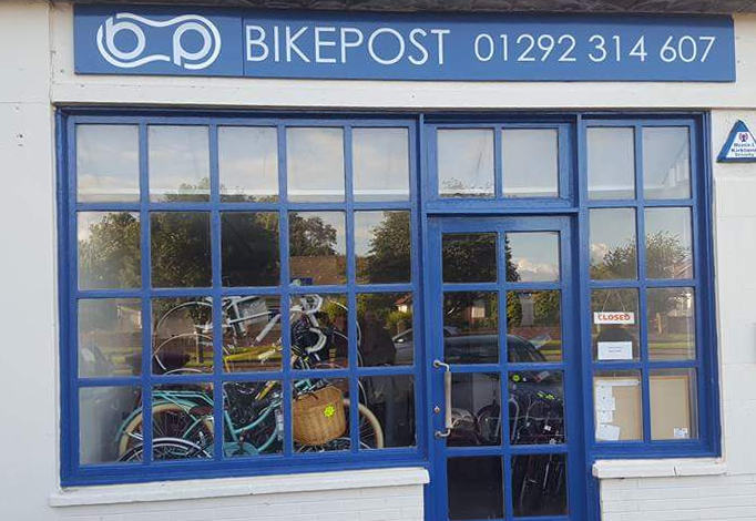 Bikepost Shop front