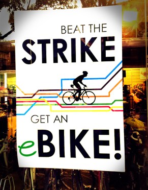 buy an electric bike poster