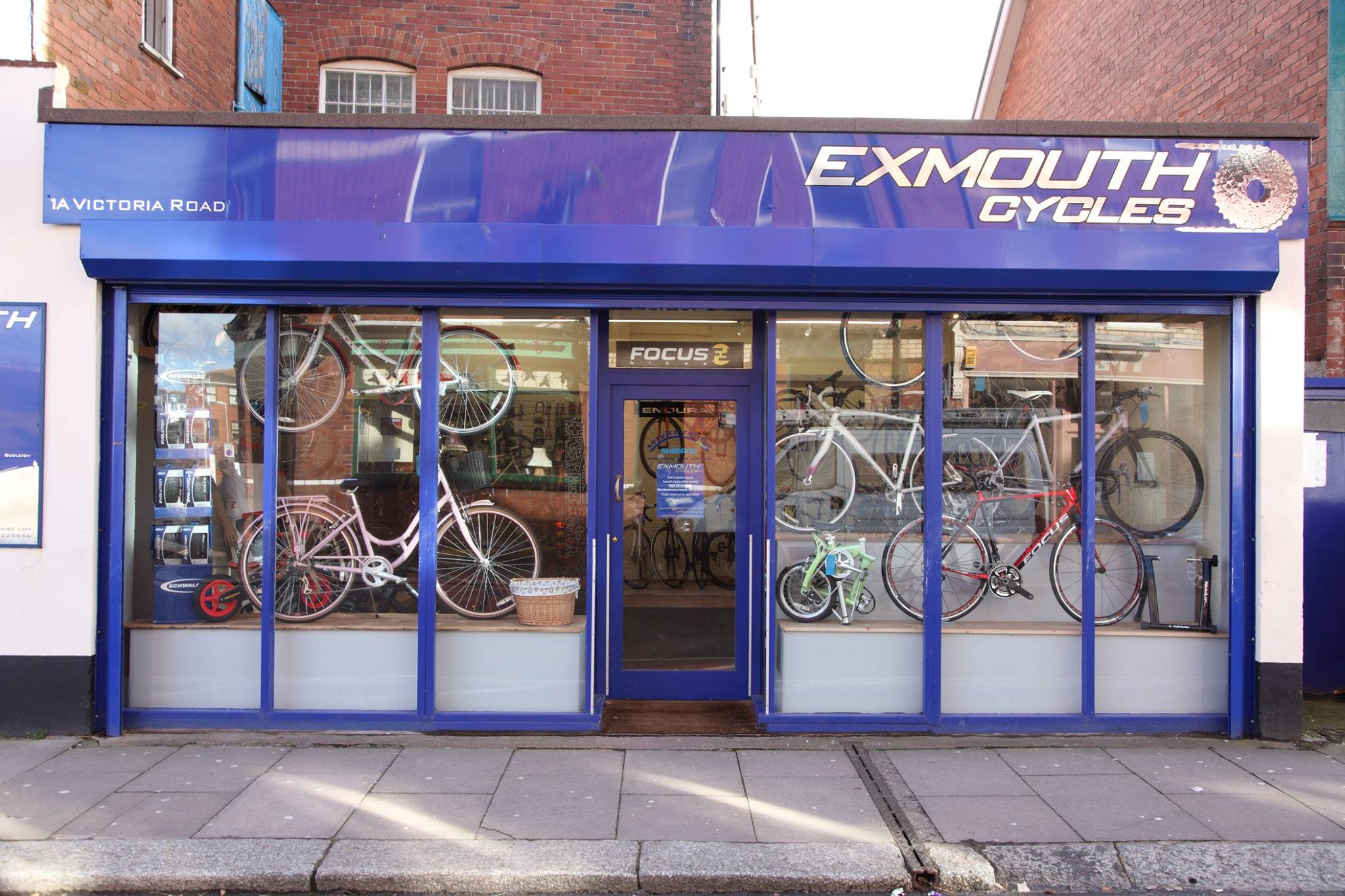 Exmouth Cycles shop front