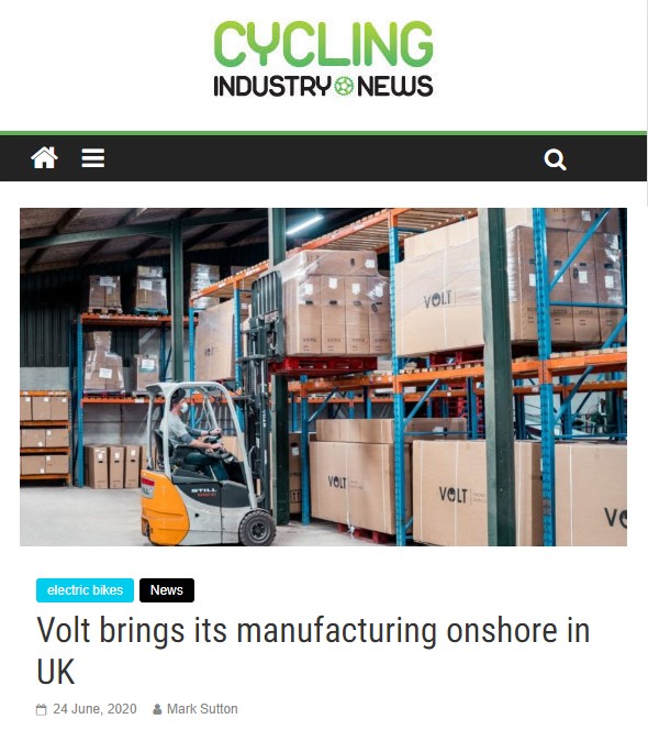Volt Factory - Cycling News Industry