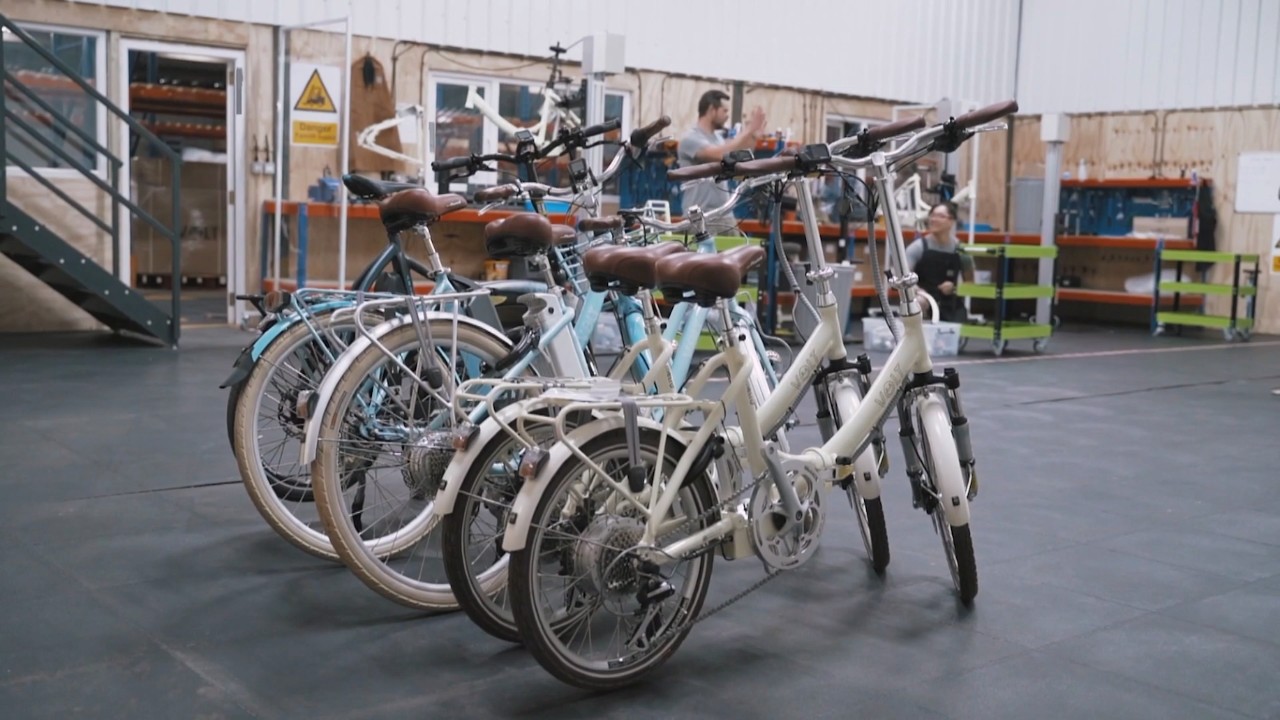 Volt Bikes Factory on ITV News Anglia