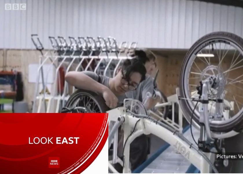 More E-bike Factory Footage Shared on BBC Look East